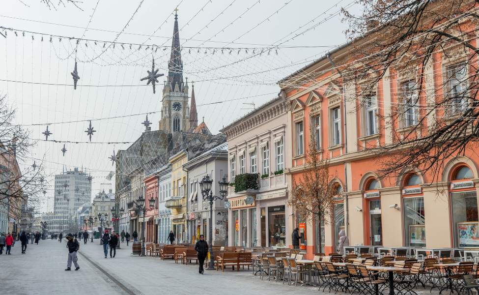 Walk the colorful routes of Novi Sad!